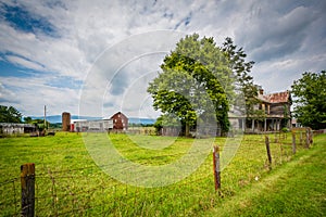 Farm in Elkton, in the rural Shenandoah Valley of Virginia.