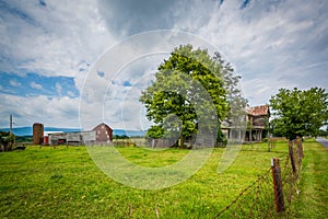 Farm in Elkton, in the Shenandoah Valley of Virginia.