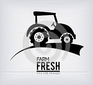 Farm fresh label