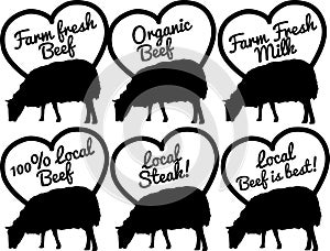 Farm fresh and organic free range beef