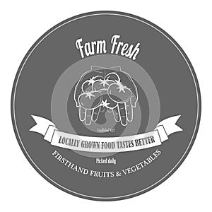 Farm Fresh Products Badge Set.. Item 1