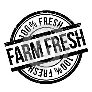 Farm fresh stamp