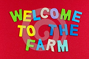 Farm friendly welcome famly farmhouse rural country agriculture life