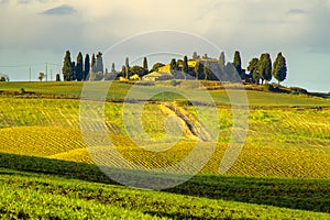 Farm on the hills of Tuscany