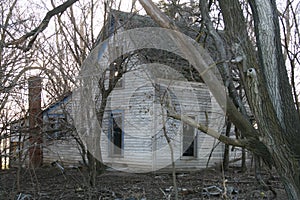 Farm Homes left Empty