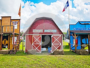 Farm house Cowboy Town Wild West towns built for model a functioning town