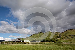 Farm house in Southland, New Zealand photo