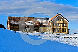 Farm house in typical Appenzell style
