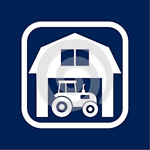 Farm House vector logo