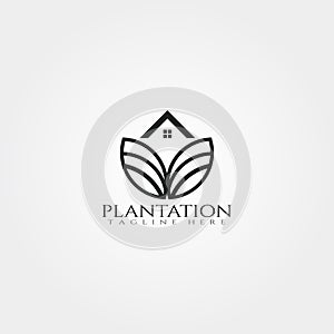 farm icon template,creative vector logo design,plantation emblem,illustration element
