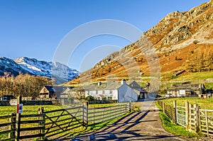 Farm at Langdale in the Lake District