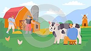 Farm life, agriculture and farmland, countryside farming