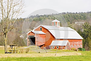 farm near St. Johnsbury, Vermont, USA