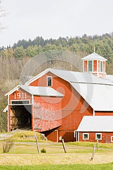 farm near St. Johnsbury, Vermont, USA