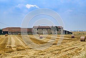 Farm near Zaffignana Piacenza, Italy