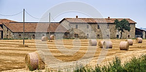 Farm near Zaffignana Piacenza, Italy photo