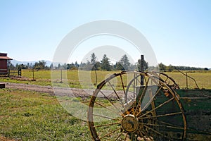 Farm and old farm equipment