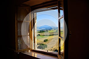 farm in Pienza , most beautiful town in val D'orcia area, Province of Siena, Italy