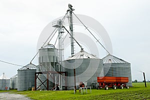 Farm Silos - Quebec - Canada