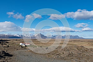 Farm Thorgeirsstadir in Lon in east Iceland