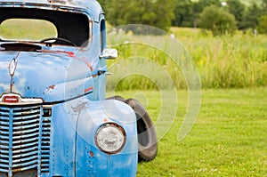 Farm truck abandoned