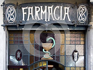 Farmacia in Barcelona photo