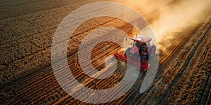 Farmer agriculture work hard young wheat in the field, the concept of natural farming, agriculture, the worker touches