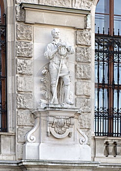 Farmer with Broken Chains by Anton Paul Wagner, Neue Burg or New Castle, Vienna, Austria