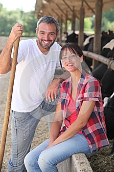 Farmer and his wife