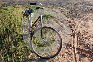 Farmer life bicycle countryside