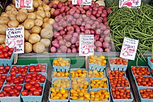 Farmer's market produce