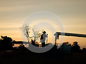 farmer working