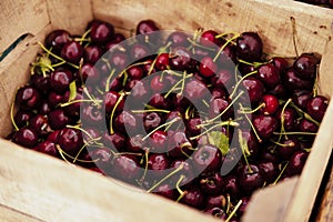 Farmers Market Cherries