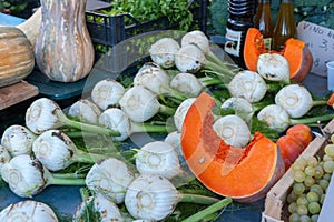 Farmers Market fruits and vegetables