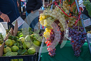 Farmers Market fruits and vegetables