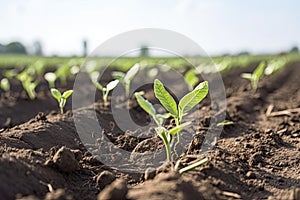 farmers planting genetically modified crops that are drought resistant