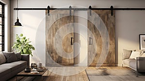 farmhouse interior barn doors