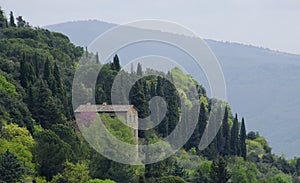 Farmhouse on a Tuscan Hill