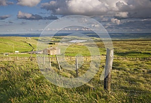 Farmhouse on yorkshire moorland