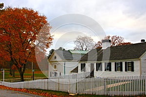 Farmhouses, New England