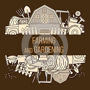 Farming agricultural instruments