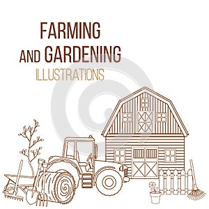 Farming agricultural instruments