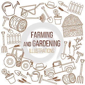 Farming agricultural instruments