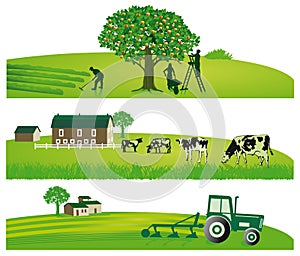 Farming and agricultural landscapes