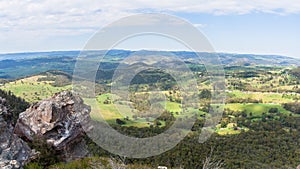 Farming Agriculture Landscape Valley Blue Mountains