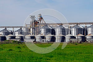 Farming Grain Silos