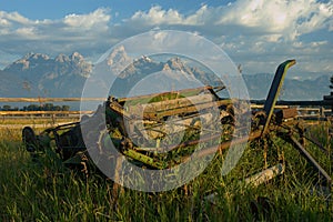 Farming in the Grand Tetons