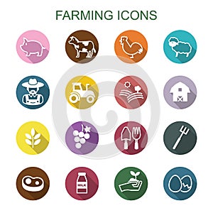 Farming long shadow icons