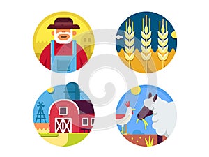 Farming set icons
