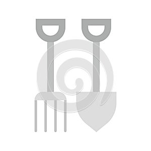 Farming Tools icon vector image.